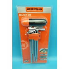 Werckmann Hex Key Set Alyan/alyen Anahtar Seti 10 Parça