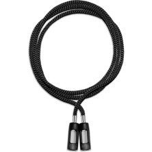 Mucize Hematit Tapper Aktif - Siyah Naylon/paslanmaz Çelik Kayış Airpods & Airpods Pro Için