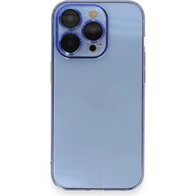 Renas Store Apple iPhone 14 Pro Kılıf Armada Lensli Kapak - Sierra Blue
