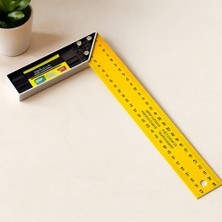 Renas Store 40 cm Metal Masa Gönyesi - Sarı
