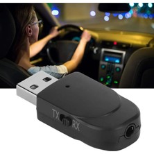 Mucize Bluetooth 5.0 Transmitter Alıcı Taşınabilir Mini Adaptör Sürücü Gerekmez 10 M Kablosuz Menzil
