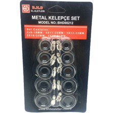 Renas Store 10 Parça Metal Hortum Kelepçesi Set