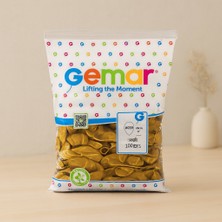 Renas Store Metalik Gold Balon 11'' (28 Cm) 100'LÜ Paket