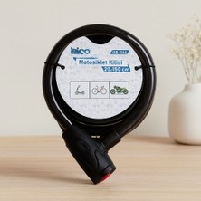 Renas Store Anahtarlı Çelik Tel Bisiklet ve Motor Kilidi 20MM x 150CM