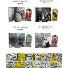Onyx Yayınları Raven Suikastçısı - Raven'in Peşinde - Suikastçının Kalbi - Raven'in Kıyameti 4 Kitap Set Selin Solaris (Ciltli) + Özel Cetvel
