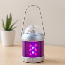 Renas Store 3in1 Döner Disko Işığı, Fanus Fener ve 20W Powerbank