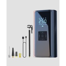 Renas Store Taşınabilir 80W Kablosuz Lastik Şişirme Pompası Dijital Ekranlı