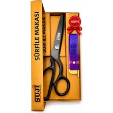 Suji - Zigzag ve Sürfile Makas - Komple Metal Ultra Hafif - SK5 Paslanmaz Çelik - AURA ONLİNE