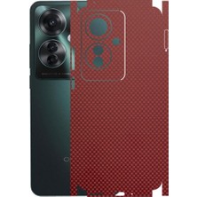 Kapps Oppo Reno 11F ile Uyumlu Fiber Serisi Premium Kaplama 360
