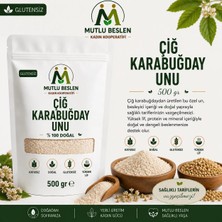 Mutlu Beslen Kooperatifi Çiğ Karabuğday Unu Glutensiz 500 GR