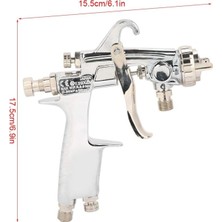 Mucize Havalı Boya Püskürtme Tabancası, 1.5mm Besleme Modu Havalı Boya Püskürtme Tabancası Duvar ve Araba Için Pnömatik Boya Aracı