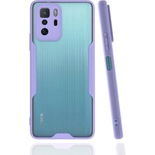 Uravas Store Xiaomi Poco X3 Gt Kılıf Platin Silikon - Lila
