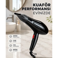 Uravas Store 2200W Saç Kurutma Makinesi Soğuk ve Sıcak Üfleme Fonksiyonlu