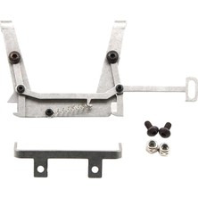 Mucize 1/14 Volvo Rc Traktör Için Paslanmaz Çelik Dayanıklı Kabin Kilidi Yakalama Klipsi