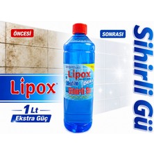 Lipox Sihirli Mavi Su 1 Lt - Derz Temizleyici Duşakabin, Derz ve Kireç Temizleyici