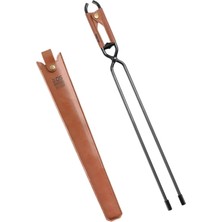 Mucize Kamp Ateşi Maşası, Yakacak Odun Maşası, 55 Cm, Yüksek Sıcaklık Dayanımı, Şömine Maşası, Kamp ve Barb