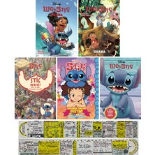 Beta Kids Lilo & Stiç 5 Kitap Set - Hikaye-Etkinlik Kitapları + Özel Cetvel