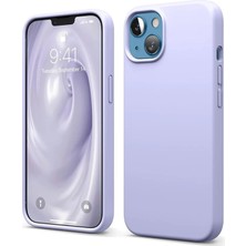 Uray Store Apple iPhone 14 Kılıf First Silikon - Lila
