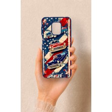 Vip Case Redmi Note 9 Pro 9s Uyumlu Amerikan Chevrolet Desenli Silikon Kılıf