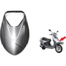 Koçak Motor Kuba VN50 Pro -Akalite- Far Paneli Gri
