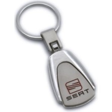 İdeal Aksesuar Seat Metal Oval Anahtarlık Şık Kaliteli Aksesuar Çanta Araba New