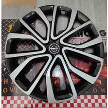 Yk 16 Inç Opel Corsa / Astra / Vectra / Combo Uyumlu Jant Kapağı 4'lü Takım Amblem Hediyeli