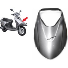 Koçak Motor Kuba VN50 Grande -Akalite- Ön Far Paneli Gri