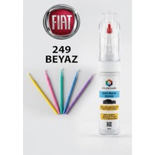 Colorguard Fıat-Tofaş 249 Beyaz Rötuş Boyası ve 5'li Rötuş Çubuğu Hassas Uygulama Seti