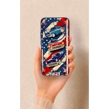 Vip Case Honor Magic 8 Lite Uyumlu Amerikan Chevrolet Desenli Silikon Kılıf