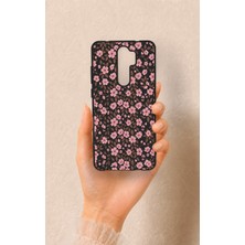 Vip Case Redmi Note 8 Pro Uyumlu Mini Pembe Çiçek Desenli Silikon Kılıf