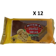Koska Cevizli Yaz Helvası 500 gr x 12 Adet