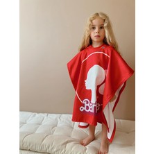 Yigit Butik Kapşonlu Kız Çocuk Plaj Havlusu