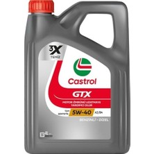 Castrol Gtx 5W-40 A3/b4 4l Motor Yağı (Üretim Tarihi 2026 3.ay )