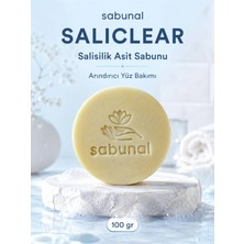 Sabunal Salıclear Salisilik Asit Sabunu - Yağlı Cilt, Gözenek ve Siyah Nokta Için Doğal Yüz Bakımı 100 gr