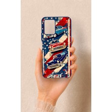 Vip Case Vivo Y21 Uyumlu Amerikan Chevrolet Desenli Silikon Kılıf