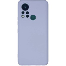 Uravas Store Infinix Hot 11S Kılıf Nano Içi Kadife Silikon - Lila