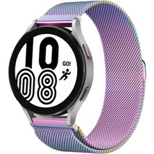 Bezos Watch 22MM Metal Mıknatıslı Kordon - Rainbow