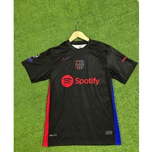 Breathless Barcelona 2024/25 Yeni Sezon Isimsiz Deplasman Forması (Black)