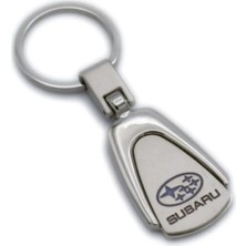 İdeal Aksesuar Subaru Metal Oval Anahtarlık Şık Kaliteli Aksesuar Çanta Araba New