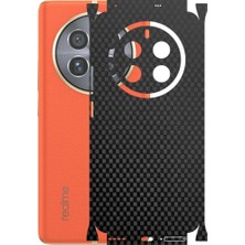 Kapps Realme 12 Pro+ ile Uyumlu Fiber Serisi Premium Kaplama 360