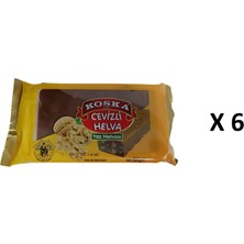 Koska Cevizli Yaz Helvası 500 gr x 6 Adet
