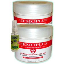 Ozka Concept Hemoplus 2X100 ml Bakım Kremi + 30 ml Çörek Otu Yağı ile