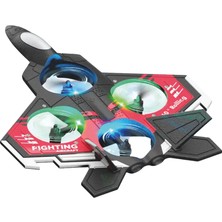 Bezos Uzaktan Kumandalı Drone Uçak LED Işıklı 360 Derece Akrobatik Hareket Özellikli