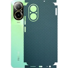 Kapps Realme 12 Lite ile Uyumlu Fiber Serisi Premium Kaplama 360