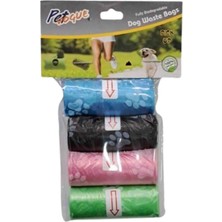 Pet Vogue Petvogue Dışkı Poşeti 4lü Köpek Bakım ve Temizlik Ürünleri