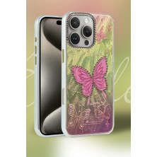 Hobibahçem iPhone 16 Plus Kılıf Blade Aynalı Desenli Kapak - Desen 3