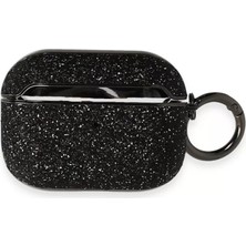 Hobibahçem Airpods Pro (1.nesil) Spell Simli Kılıf - Siyah