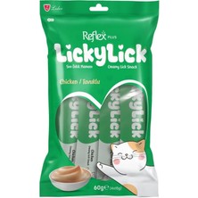 Reflex Plus Lickylick Tavuklu Kedi Sıvı Ödül Maması 4X15GR