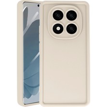 Hobibahçem Note 14 Pro 5g Kılıf Viera Silikon - Krem