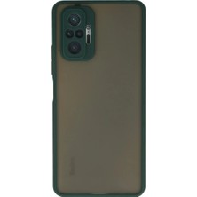 Uravas Store Xiaomi Redmi Note 10 Pro Kılıf Montreal Silikon Kapak - Yeşil